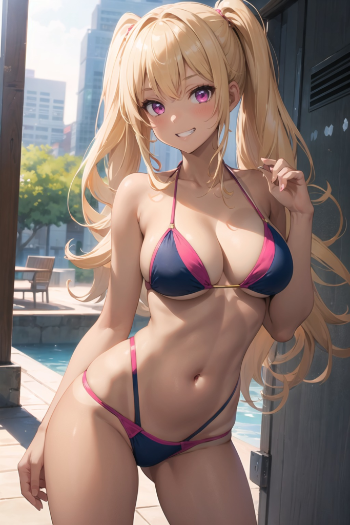 辣妹笑嘻嘻