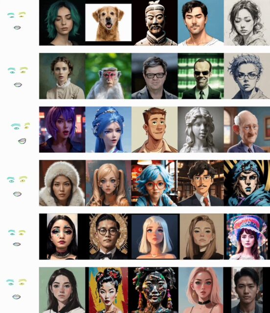 Follow-Your-Emoji：通过提取视频人物的面部特征，来生成新的面部动画