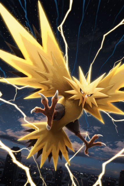 Zapdos: Legendary Thunder Bird