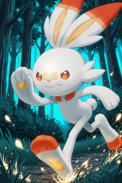 Scorbunny: Fire Bunny