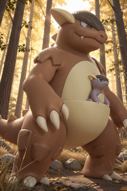 Kangaskhan: Parent Pokemon
