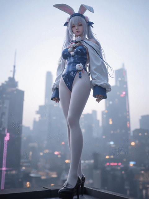 碧蓝航线 拉菲 兔子